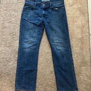 Express Jeans Mens Blue Jeans - Size 34x32 Classic Fit Straight Leg